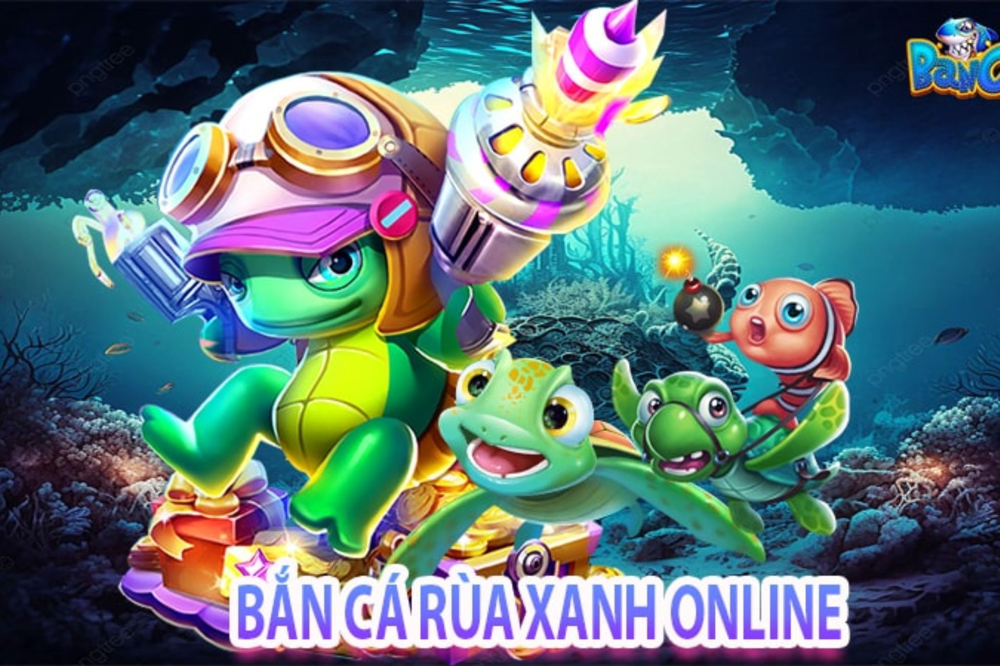 Bắn cá rùa xanh